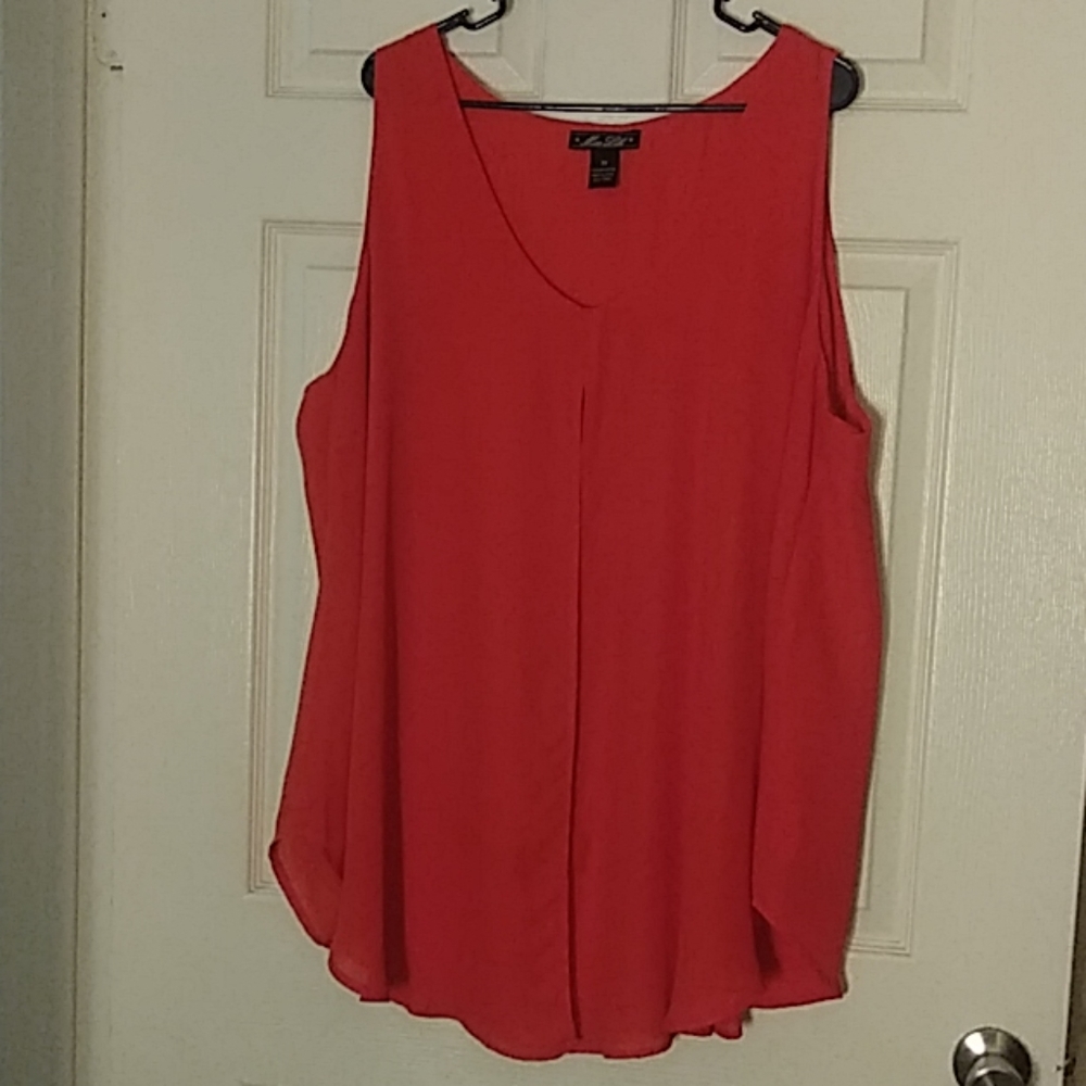 Orange blouse